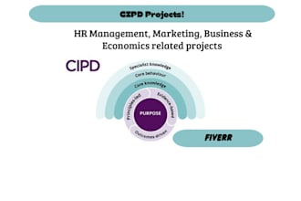 assist you in cipd level 3, 5 and 7 projects