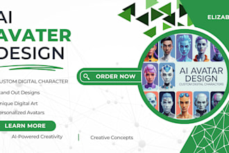 design unique ai avatars, realistic ai photo, social media ai,spokeman avater ai