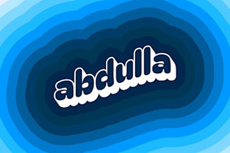 design a text wordmark typography logo