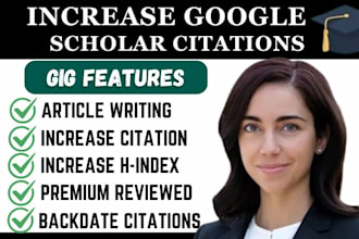 increase your google scholar citation in a top ranking index journal