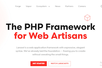 build, optimize and secure your PHP laravel web applications