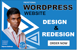 create a  wordpress blog website