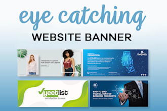 create an eye catching website banner