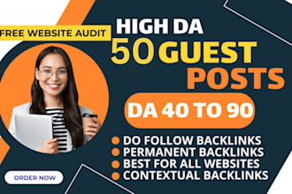do 50 dofollow guest post backlinks on google friendy guest post sites