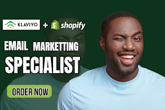 setup klaviyo email marketting shopify ecommerce email flow or API integration
