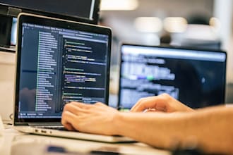 develop complete ai saas software website