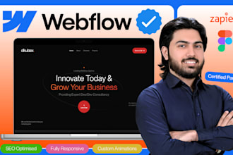 provide business webflow website design and development