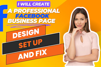 professionally create and customize your facebook business page for success
