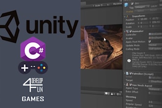 develop a specific endless 3d unity game for you