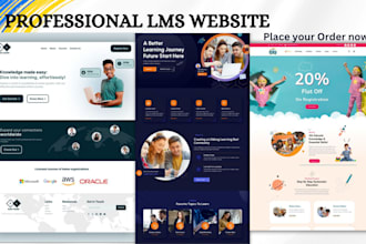 lms website course website elearning website learndash website lms website
