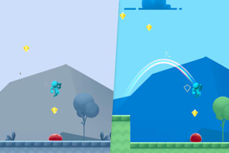 develop a 2d unity game for you