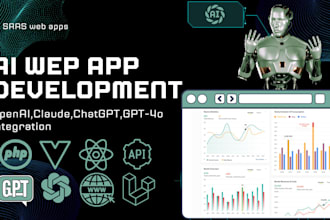 develop ai web application, ai saas, integrate gpt, openai, claude