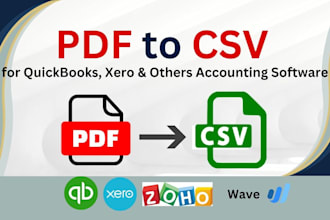 convert bank statement and credit card statement PDF to excel or CSV