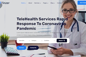 healthcare, medical, telemedicine, hospital, doctor, clinic, dentist website