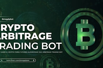 sell ready made ai crypto forex futures algorithmic day arbitrage trading bot