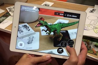build augmented reality apps using unity 3d, arkit, arcore or vuforia