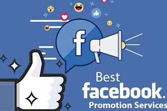 do promote and advertise your facebook page group product