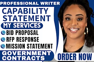 do federal government capability and mission statement rfp response bid proposal