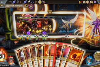 2d card game development multiplayer tcg card game nft card game web3 unity game