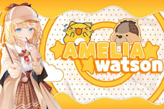 design and rig a stunning custom live2d model for your vtuber journey