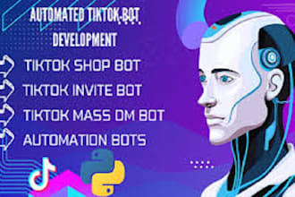 develop instagram dm bot, tiktok bot, twitter auto reply, auto post, mass dm bot