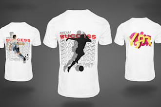 design unique custom typography bulk t shirt designs