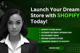 design shopify ecommerce store, verified payment gateway, apple pay, stripe wise