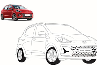 make line art from any image for coloring book
