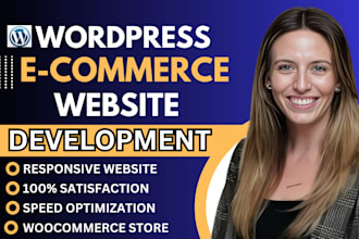 build dynamic wordpress ecommerce website, wordpres business website development
