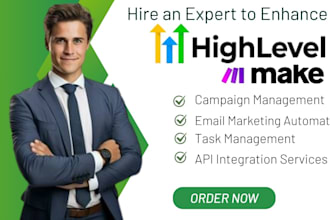 setup make com automations gohighlevel workflow made com ghl API integrations