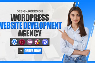 build, design, redesign, wordpress website, ecommerce website, business website