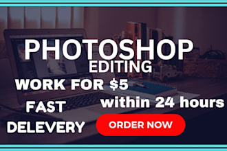 do photoshop work,body slimming,face slimming,skin retouch