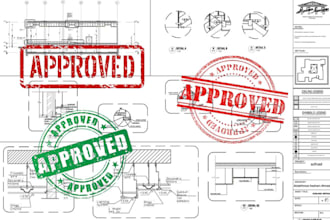 do architectural plan, florida stamp, texas stamp, city permit, drainage plan