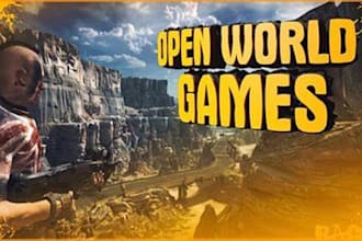 create 3d realistic open world game, fps game with unrael engine