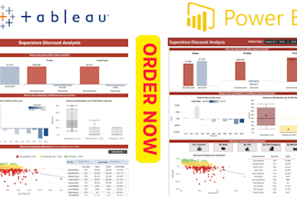 build interactive power bi and tableau dashboards for your business