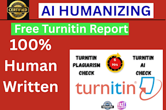 humanize ai generated books,research, and essays