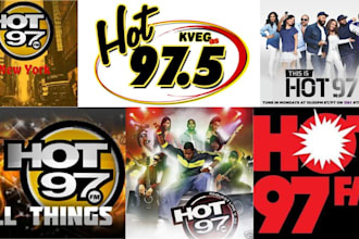 organically play and promote your song on hot 97 radio live