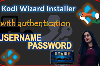 create login in kodi addon wizard build installer
