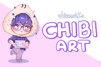 draw a cute chibi character