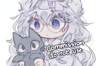 draw anime art commissions ocs fanart pfp etc