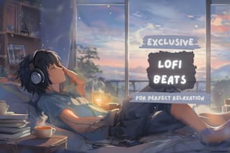 produce unique lofi and chill beats for a relaxed ambiance