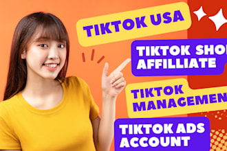 setup usa tiktok account usa tiktok shop tiktok affiliate for non usa resident