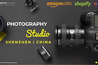 shoot and design amazon listing images, ebc and videos in china
