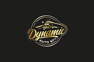 design powerful dynamic auto spa logo