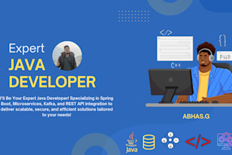 do java development with spring boot, microservices and rest apis