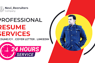 deliver 24 hours professional resume writing services
