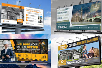 design professional billboards, signboards, signage design