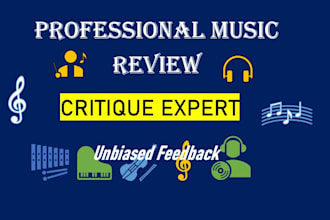 do music review, song review, or analysis, and give professional feedback