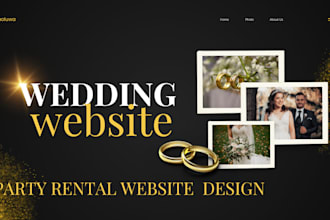 design photography website, 360 photobooth website, drone, wedding photography