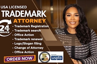 be your trademark registration attorney at uspto respond to office action USA